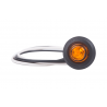 Mini LED Positionsleuchte rund 12-24V, gelb