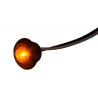 Mini LED Positionsleuchte rund 12-24V, gelb