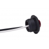 Mini LED Positionsleuchte rund 12-24V, rot