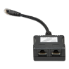 Victron RJ45 Splitter 1xRJ45 male 15cm Kabel, 2xRJ45 female - Ab schweizer Lager