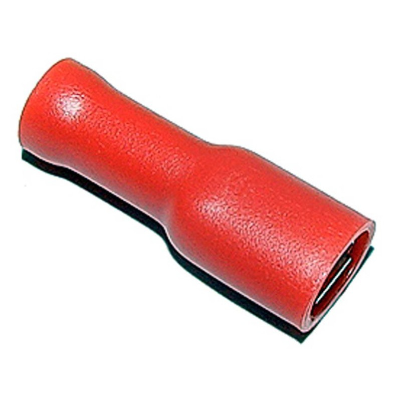 Flachsteckhülse vollisoliert 4.8mm