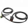 Kabelset 7-pol, 7m für Anhängerbeleuchtung mit 5-pol Bajonettstecker