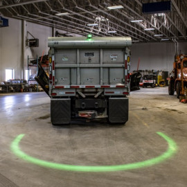 LED-Warnzonenleuchte Modell 777 ARC, grün