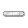 Premium LED Warnbalken Legion Fit orange, klarglas superflach, 1387mm, 5 Jahre Garantie