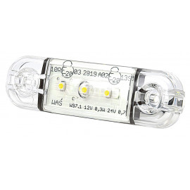 LED Positionsleuchte 12/24V Superflach