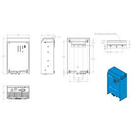 Victron Energy Skylla-i 24V, 100A (1+1) 230V, Hochstrom Ladegerät