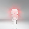 2er Set LED Birne T10 12V OSRAM LEDriving W5W, rot