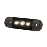 Strands DARK KNIGHT SLIM Positionsleuchte 3 LED getönt, weiss, 12-24V