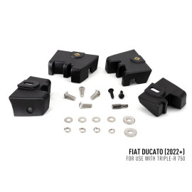 Kühlergrill Kit für Fiat Ducato 2022+, für LAZER Triple-R Fernlichter