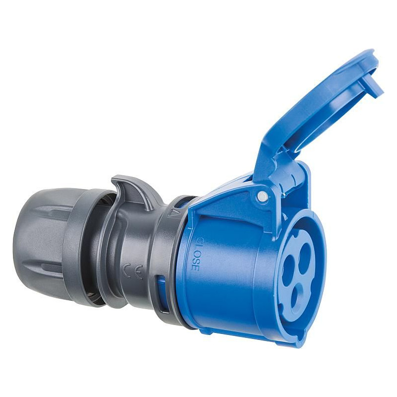 CEE Stecker blau, 16/3 230 VAC