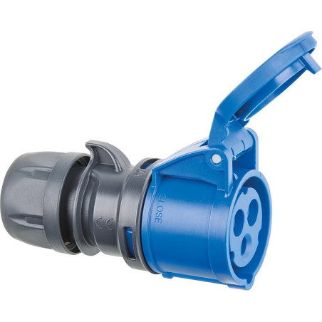 CEE Stecker blau, 16/3 230 VAC