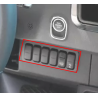 Schalter blank mit Kontrolllampe und Beleuchtung zu Mercedes Sprinter 907/910