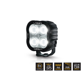 LED Arbeitsscheinwerfer LAZER Utility-50, 5000 Lumen, 12-24V, mit Schlusslicht, 5 Jahre Garantie
