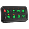 Bedieneinheit mit Relaissteuerung 8 Tasten, 12/24 V