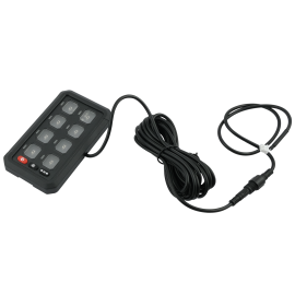 Bedieneinheit mit Relaissteuerung 8 Tasten, 12/24 V