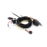 Kabelsatz für einzellampe (4-poligem, Deutsch DT, 12V)
