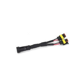 Y-splitter – einzellampe an...