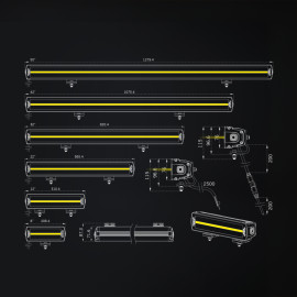 LED Fernlichtbalken Strands Siberia XPA DR 8 Inch