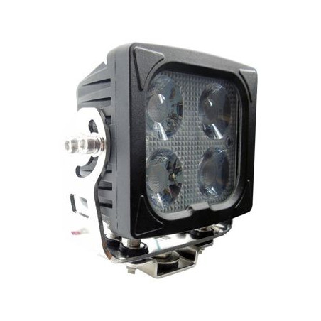 LED Arbeitsscheinwerfer 40W mit Scheibenheizung manuell, 12-24V