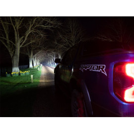 Kühlergrill Kit für Ford Ranger Raptor MY 2023+, für LAZER Triple-R Fernlichter