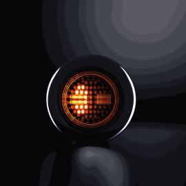 Strands Dark Knight IZE LED Rückleuchte rechts