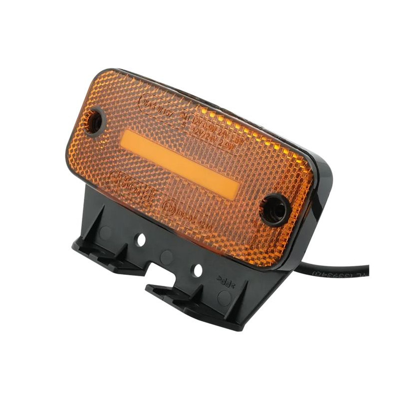 WAS - LED-Seitenmarkier- und Blinkleuchte Kat. 5, 12 / 24 V ADR