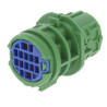 Stecker SICMA grün, männlich, 14-Pin, zu Iveco Eurocargo