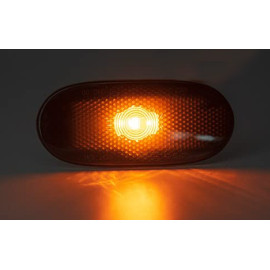 LED Seitenmarkierleuchte schwarz zu Mercedes Sprinter 906, 907 und VW Crafter 1. Gen.