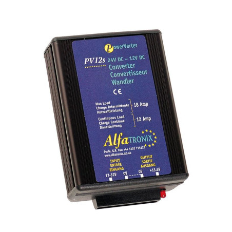 Alfatronix Spannungswandler 24V - 12V, 12A