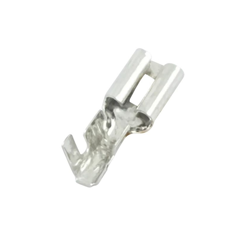 Flachsteckhülse blank mit Nase 4.8mm, bis 1.5mm2