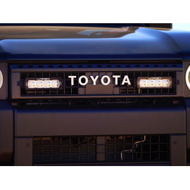 Kühlergrill Kit für Toyota Land Cruiser 250, 2024+, für LAZER ST4 Fernlichter