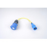 Adapter Cord 16A to 32A/250V-CEE Plug 16A/CEE Coupling 32A