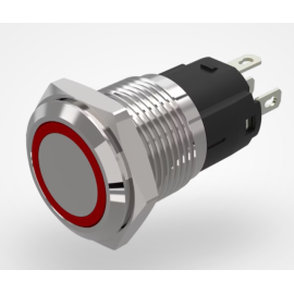 Drucktastenschalter rastend...