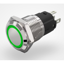 Drucktastenschalter rastend...