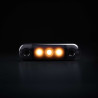 Strands Super DARK KNIGHT SLIM Seitenmarkerleuchte 3 LED getönt, gelb, 12-24V