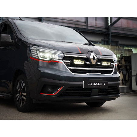 Kühlergrill Kit für den Renault Trafic 2023- für LAZER Triple-R Fernlichter