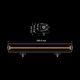 Strands SIBERIA XPA DR LED BAR 22″