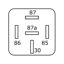 Mini-Relais Wechsler 24V 30/20A