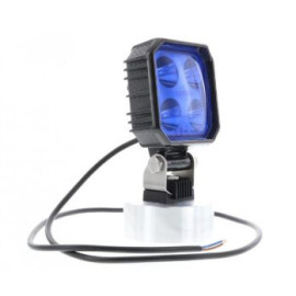 LED Arbeitsscheiwerfer blau 90x90, 12-24V
