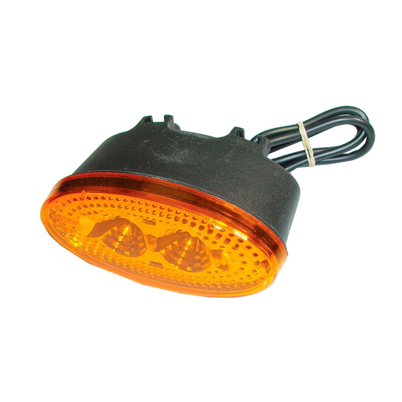 LED Blinkleuchte oval hinten 12/24V