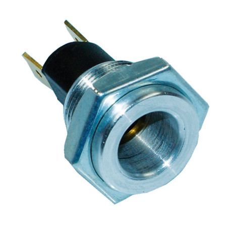 Einbau-Steckdose 2-pol. für Rohrmontage, DIN A