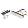 LED Frontblitzer gelb, 6 LED, ultraschlank, 12-24V für vertikale Montage