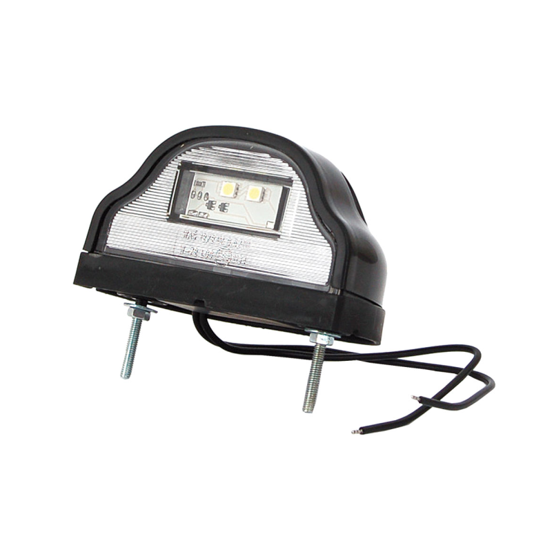 LED Kennzeichenleuchte 12/24V schwarz