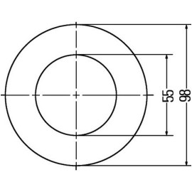 Hella Heckleuchte , 12V