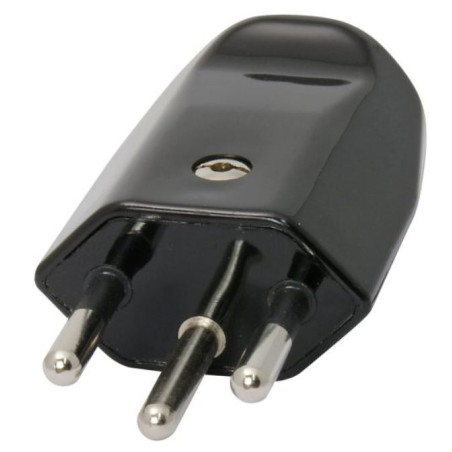Stecker T12 schwarz