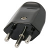 Stecker T12 schwarz
