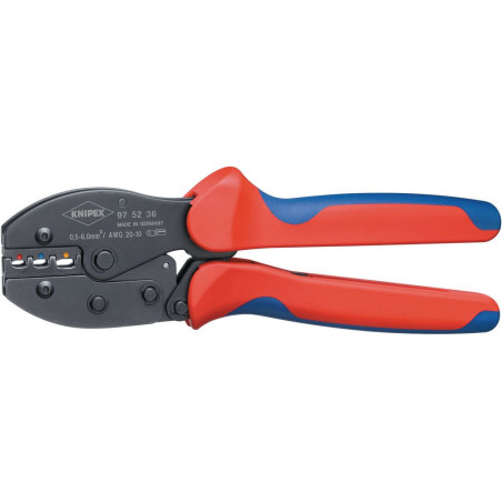 KNIPEX PreciForce® Crimpzange für isolierte Kabelschuhe