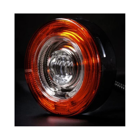 Nolden Helix LED Rückleuchte 112mm, Rücklicht, Bremslicht, Blinker im Lichtleiter