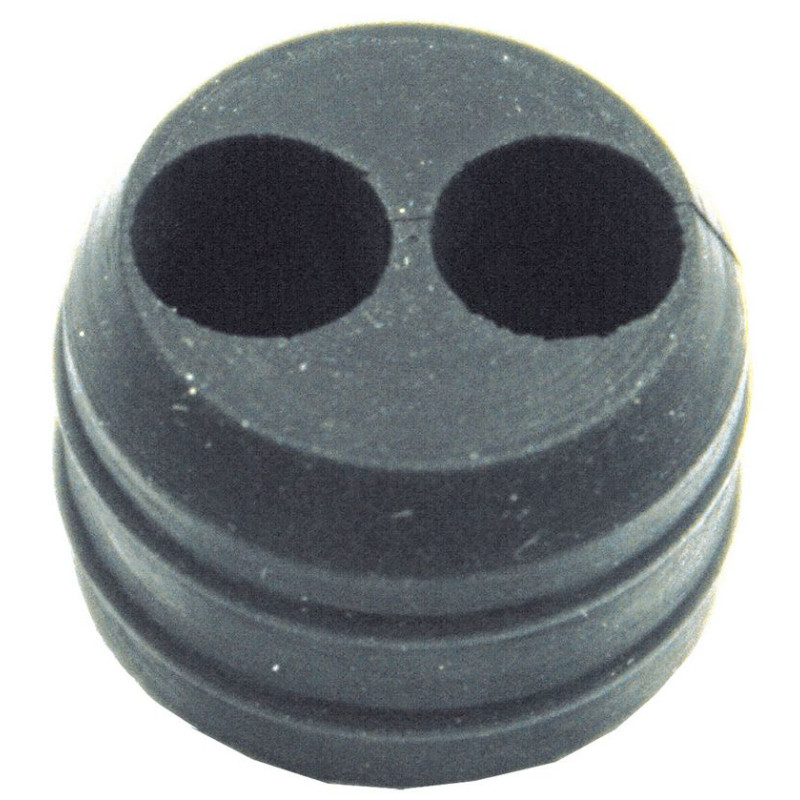 Doppel Gummitülle zu 7-pol Stecker, 2x 6.5mm