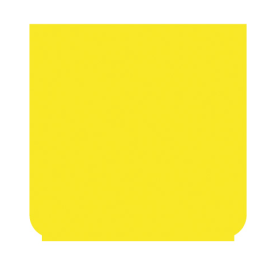 Symbol farbig, für Kippschalter - gelb